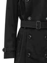 BURBERRY - Kensington Belted Trench Coat - Black - LIDIASHOPPING® - Official Website