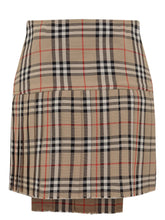 BURBERRY - Zoe Gonna Mini Check - Beige - LIDIASHOPPING® - Official Website