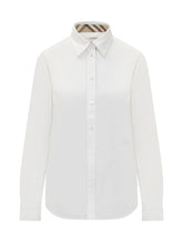 BURBERRY - Katherine Camicia a Righe - Bianco - LIDIASHOPPING® - Official Website