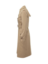 BURBERRY - Kensington Trench Lungo con Cintura - Beige - LIDIASHOPPING® - Official Website