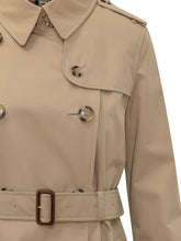 BURBERRY - Kensington Trench Lungo con Cintura - Beige - LIDIASHOPPING® - Official Website