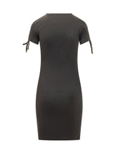 BURBERRY - Abito Tatiana Aderente a Coste - Nero - LIDIASHOPPING® - Official Website