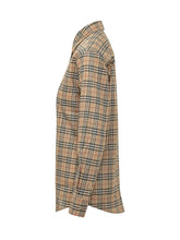 BURBERRY - Emma Camicia Check con Colletto - Beige - LIDIASHOPPING® - Official Website