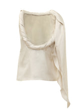 LOULOU DE SAISON - Top Monospalla Drappeggiato - Beige - LIDIASHOPPING® - Official Website