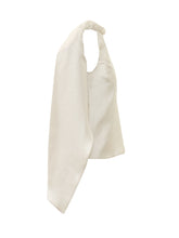 LOULOU DE SAISON - Top Monospalla Drappeggiato - Beige - LIDIASHOPPING® - Official Website
