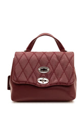 ZANELLATO - Postina Trame Baby with Quilted Flap - Red - LIDIASHOPPING® - Official Website