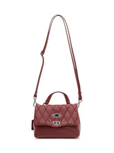 ZANELLATO - Postina Trame Baby with Quilted Flap - Red - LIDIASHOPPING® - Official Website