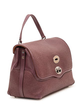 ZANELLATO - Postina Cestaia S with Textured Flap - Red - LIDIASHOPPING® - Official Website