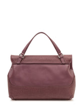 ZANELLATO - Postina Cestaia S with Textured Flap - Red - LIDIASHOPPING® - Official Website