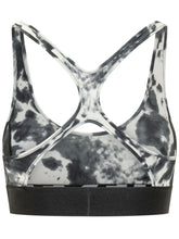 DIESEL - Reggiseno Sportivo Allison con Stampa Astratta - Nero - LIDIASHOPPING® - Official Website