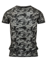 DIESEL - Kasia T-shirt Effetto Pizzo Floreale - Nero - LIDIASHOPPING® - Official Website