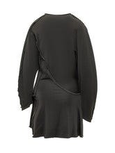 DIESEL - Ranya Short Draped Dress - Black - LIDIASHOPPING® - Official Website