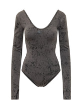 DIESEL - Body Ionna con Stampa Astratta - Nero - LIDIASHOPPING® - Official Website