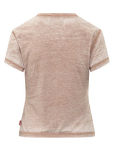 DIESEL - T-shirt con Applicazioni Frontali - Rosa - LIDIASHOPPING® - Official Website