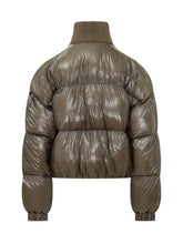 DIESEL - Warrior Padded Jacket with High Collar - Green - LIDIASHOPPING® - Official Website