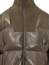DIESEL - Warrior Padded Jacket with High Collar - Green - LIDIASHOPPING® - Official Website