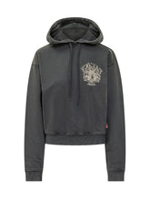 DIESEL - Felpa Phoeny con Cappuccio - Nero - LIDIASHOPPING® - Official Website