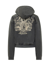DIESEL - Felpa Phoeny con Cappuccio - Nero - LIDIASHOPPING® - Official Website