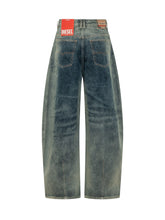 DIESEL - Wide Leg Jeans - Blue - LIDIASHOPPING® - Official Website