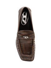DIESEL - D Amber Mocassino con Tacco - Nero - LIDIASHOPPING® - Official Website