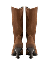 DIESEL - D Luffy 75 Sculptural Heel Boots - Brown - LIDIASHOPPING® - Official Website