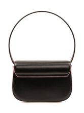 DIESEL - 1DR Shoulder Bag - Black - LIDIASHOPPING® - Official Website