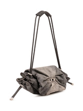DIESEL - Borsa a Spalla Scrunch - Nero - LIDIASHOPPING® - Official Website