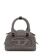 DIESEL - 1DR Dome Borsa con Manici - Nero - LIDIASHOPPING® - Official Website