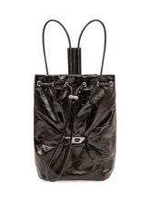 DIESEL - Zaino Scrunch - Nero - LIDIASHOPPING® - Official Website