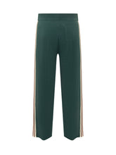 AUTRY - Pantaloni a Gamba Ampia con Bande Laterali - Verde - LIDIASHOPPING® - Official Website