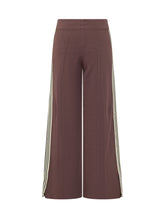 AUTRY - Palazzo Pants with Side Stripes - Brown - LIDIASHOPPING® - Official Website