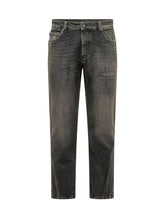 DIESEL - 1993 D Vyl Distressed Jeans - Black - LIDIASHOPPING® - Official Website