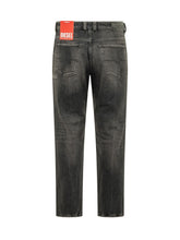 DIESEL - 1993 D Vyl Distressed Jeans - Black - LIDIASHOPPING® - Official Website