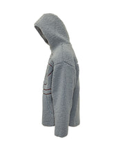 DIESEL - Felpa con Cappuccio e Zip - Blu - LIDIASHOPPING® - Official Website