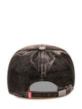 DIESEL - Cappello Baseball con Logo Ricamato - Nero - LIDIASHOPPING® - Official Website