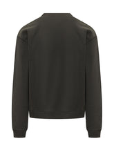 DIESEL - Sweatshirt with Front Plaque - Black - LIDIASHOPPING® - Official Website