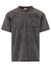 DIESEL - T-shirt con Taschino - Nero - LIDIASHOPPING® - Official Website