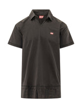 DIESEL - Polo a Maniche Corte - Nero - LIDIASHOPPING® - Official Website
