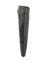 DIESEL - Straight Jeans with Washed Effect - Black - LIDIASHOPPING® - Official Website