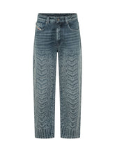 DIESEL - 2024 D Macs Graphic Jeans - Blue - LIDIASHOPPING® - Official Website