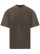 REPRESENT - Initial Oversized T-shirt with Raised Neck - Brown - LIDIASHOPPING® - Official Website