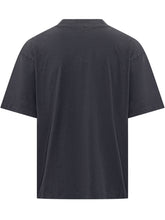 REPRESENT - Initial Oversized T-shirt with Raised Neck - Blue - LIDIASHOPPING® - Official Website
