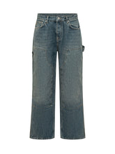 REPRESENT - Wide Leg Carpenter Jeans - Blue - LIDIASHOPPING® - Official Website