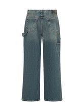 REPRESENT - Wide Leg Carpenter Jeans - Blue - LIDIASHOPPING® - Official Website