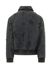 REPRESENT - Giacca con Effetto Distressed - Nero - LIDIASHOPPING® - Official Website