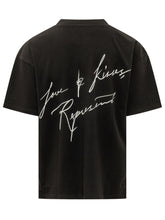 REPRESENT - Love Kisses T-shirt - Black - LIDIASHOPPING® - Official Website