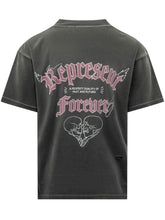 REPRESENT - T-shirt Duality con Stampa sul Petto - Grigio - LIDIASHOPPING® - Official Website