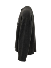 REPRESENT - Maglia Girocollo con Monogramma - Nero - LIDIASHOPPING® - Official Website