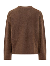 REPRESENT - Maglia Logo a Girocollo - Marrone - LIDIASHOPPING® - Official Website