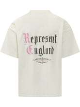REPRESENT - T-shirt Private Members con Grafica Frontale - Bianco - LIDIASHOPPING® - Official Website